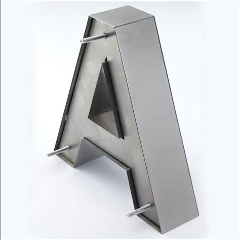 fabricated metal letters wholesale|stainless steel sign fonts.